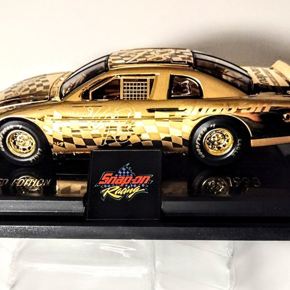 Snap-on 1998 1:24 Die Cast 24K Gold-Plated #98 Monte, Ltd Edn 368 of 10,000 NEW! - Picture 7 of 15